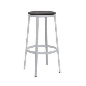 Infiniti Round&Round Bar Stool Upholstered Seat Swivel korkea baarijakkara pyörivä