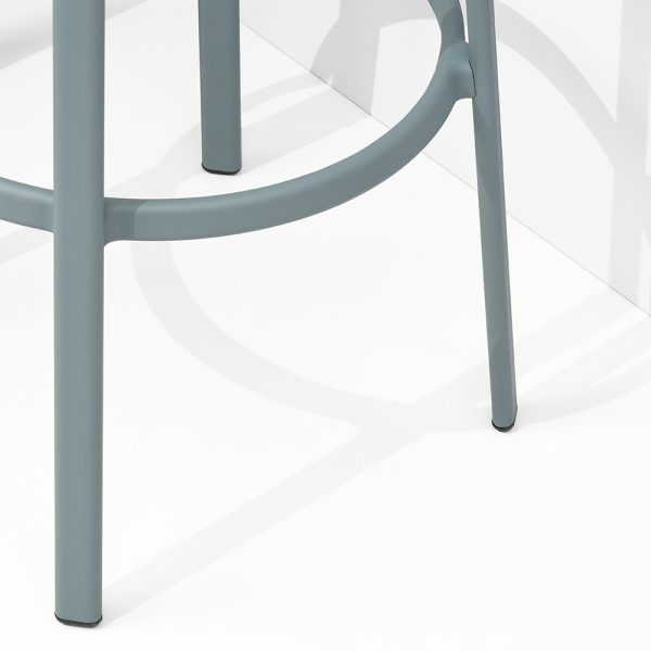 Infiniti Round&Round Bar Stool Plastic Seat Fixed korkea baarijakkara - Image 9