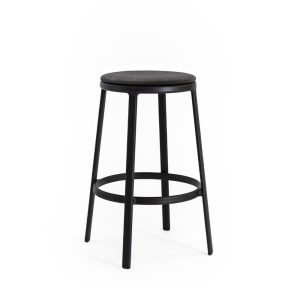 Infiniti Round&Round Kitchen Stool Upholstered Seat Swivel matala baarijakkara pyörivä