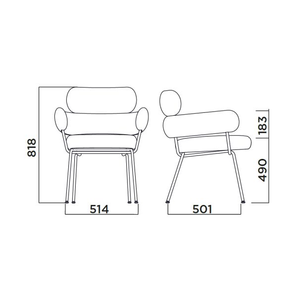 Infiniti Takumi Armchair tuoli - Image 10