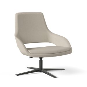 Narbutas Sandie Low-Back Lounge Swivel nojatuoli
