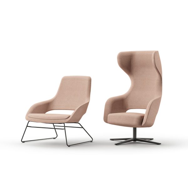 Narbutas Sandie Low-Back Lounge nojatuoli - Image 3