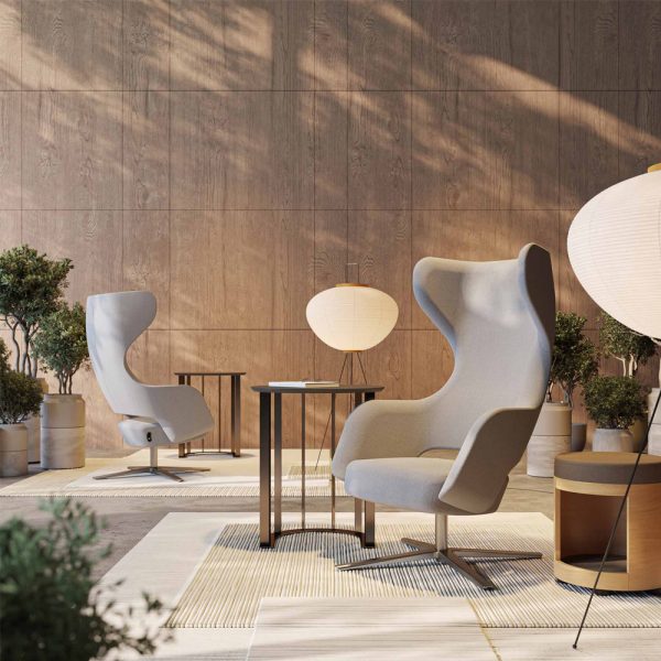 Narbutas Sandie High-Back Lounge Swivel nojatuoli - Image 9