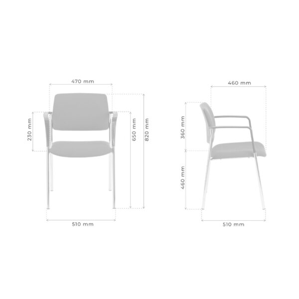MJ Design Fresh F neuvottelutuoli - Image 3