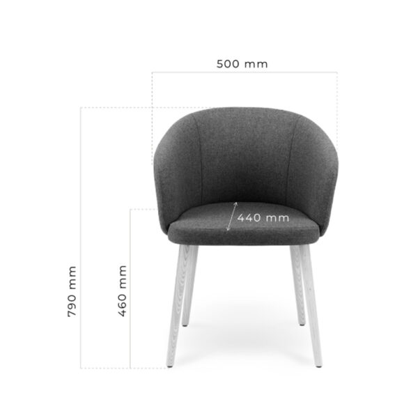 MJ Design Sic Biss 1 F4/WDS neuvottelutuoli - Image 2