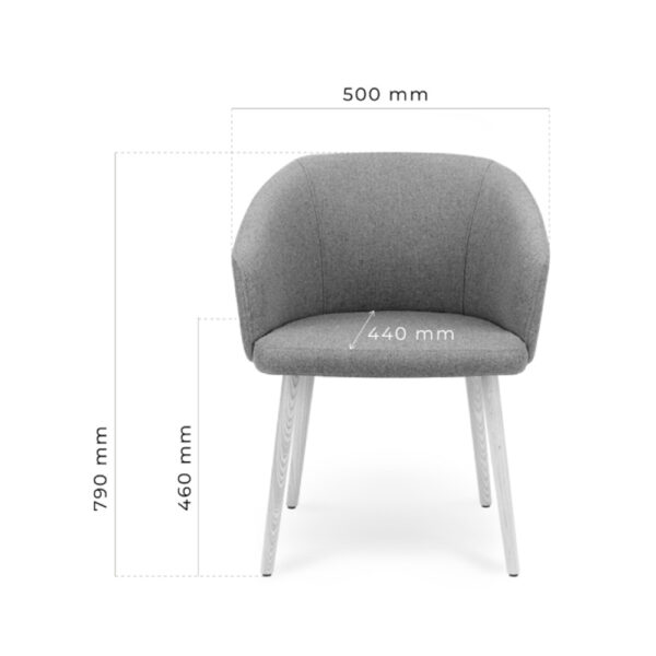 MJ Design Sic Biss 2 F4/WDS neuvottelutuoli - Image 2