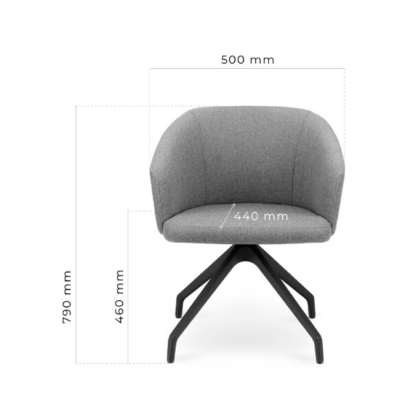 MJ Design Sic Biss 2 SWISS neuvottelutuoli - Image 2
