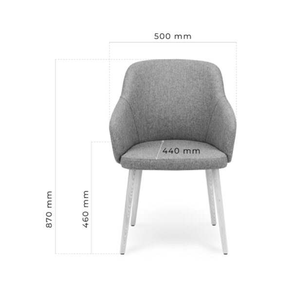 MJ Design Sic Biss 4 F4/WDS neuvottelutuoli - Image 2