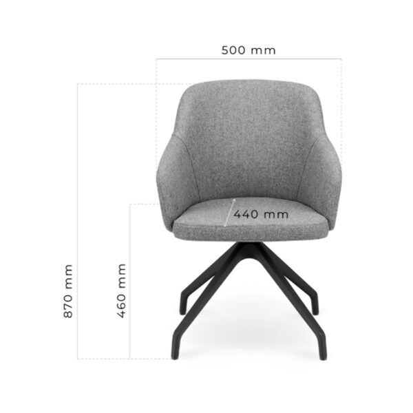 MJ Design Sic Biss 4 SWISS neuvottelutuoli - Image 2