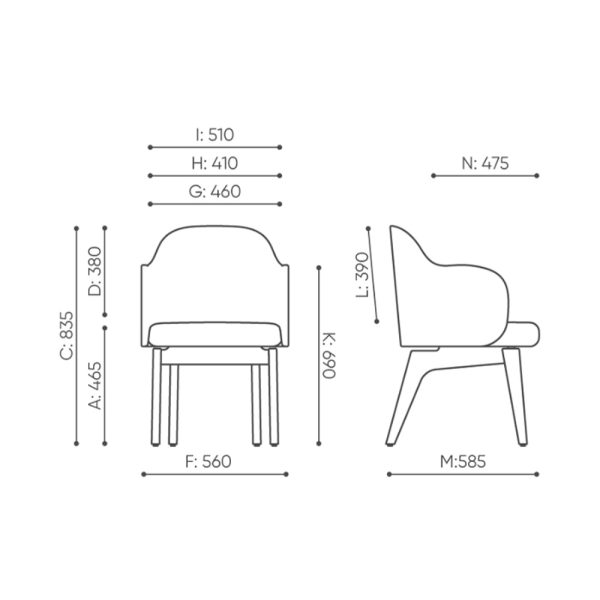 Bejot Flos Wood FSWKP721 tuoli - Image 8