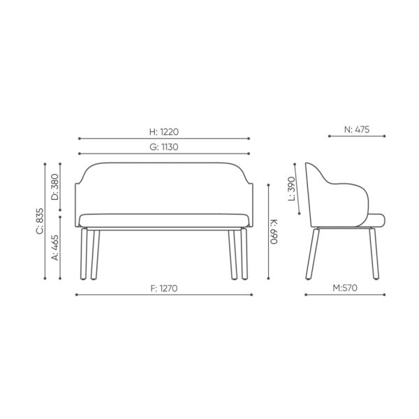 Bejot Flos FSWL740 penkki - Image 4