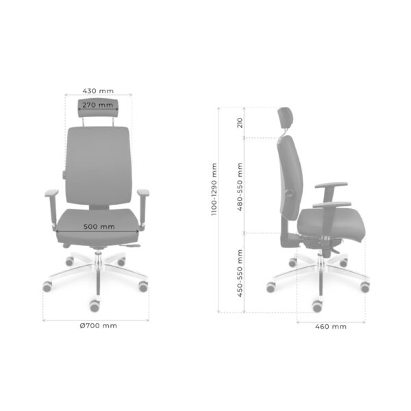 MJ Design Aruba Z työtuoli - Image 7